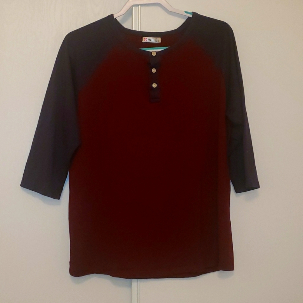Men's Casual dress up Medium Sleeve T shirt 😀